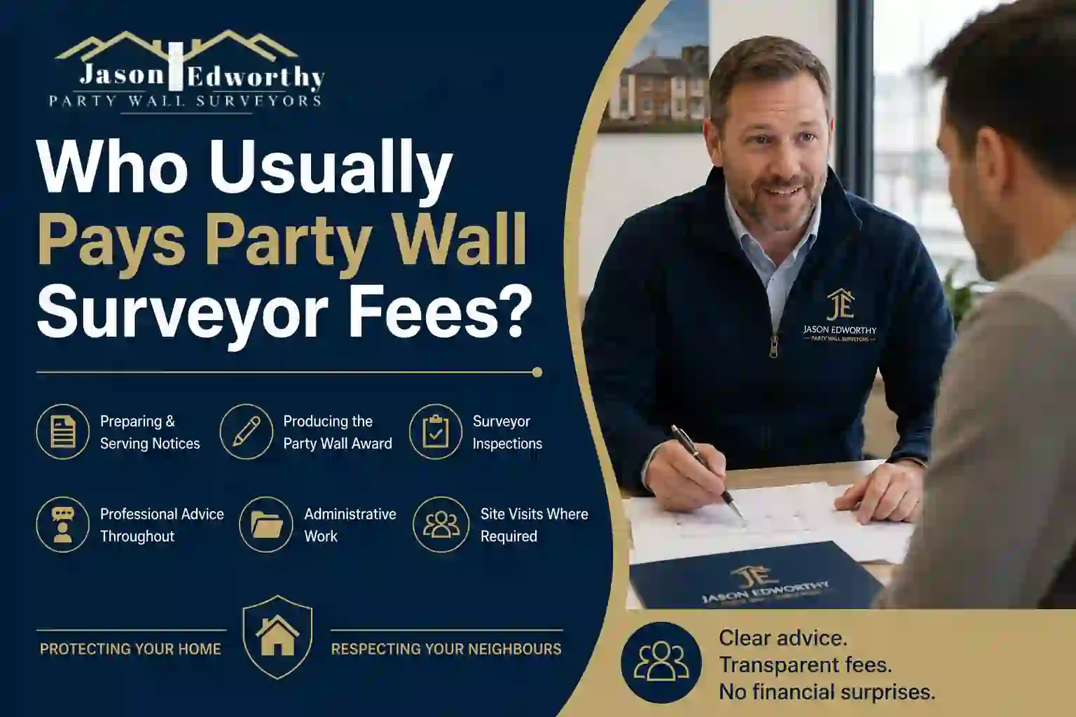 Who Usually Pays Party Wall Surveyor Fees Gerrards Cross?